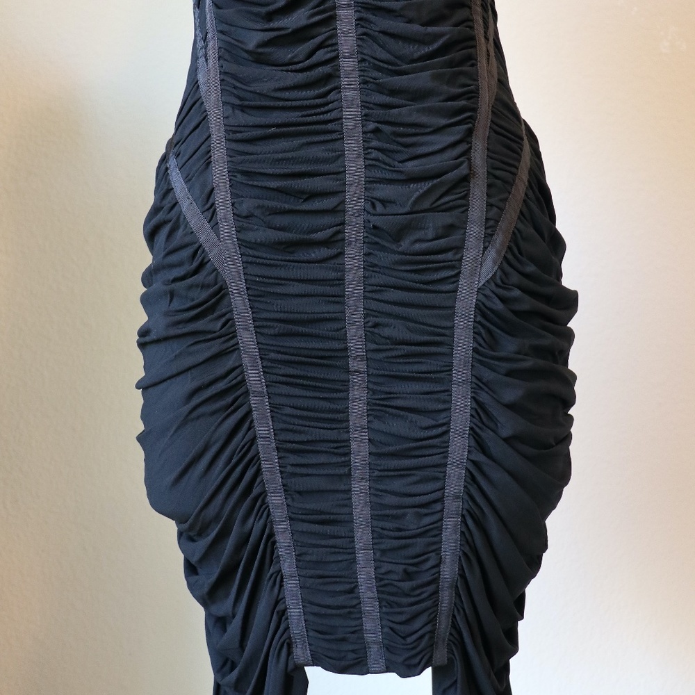 rag & bone black corseted cocktail dress - Picture 14 of 14
